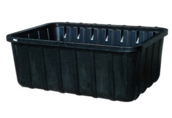 UltraTech 87" X 62 1/4" X 32 3/4" Ultra-550 Containment Sumpﾮ Black Polyethylene Spill Containment Sump With 605 Gallon Spill Capacity Without Drain For 500 And 550 Gallon Tank