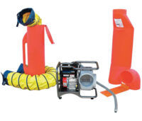 Air Systemsﾮ 8" 3000 cfm 4 hp Gasoline Blower Ventilation Kit (Includes Model SVB-G8 Blower)
