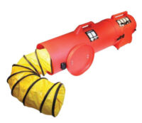 Air Systemsﾮ 8" 1170 cfm 1/4 hp 12 Vdc 19 Amps Polyethylene Ventilation Kit (For Use With Confined Space)