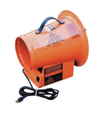 Air Systemsﾮ Saddle Ventﾮ 8" 1395 cfm 1/3 hp 115 VAC Steel Lightweight Axial Fan
