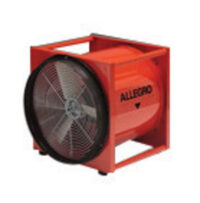 Allegroﾮ 18" X 18" X 19" 5500 cfm 2 hp 115/230 VAC 21/10.5 A Motor Cold Rolled Steel High Output Axial Blower With 30 A Plug
