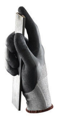 Ansell Size 10 HyFlex® Medium Cut Resistant Gloves With Nitrile Knit Wrist And Polyethylene/Nylon Lining