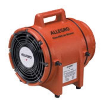 Allegroﾮ 13 1/4" X 12" X 13 3/4" 816 cfm 1/4 hp 12 VDC 22 A Motor Polyethylene Com-Pax-Ial Blower