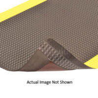 Superior Manufacturing 3" X 5" Black 1/2" Thick Vinyl 482 Bubble Traxﾙ Non-Slip Anti-Fatigue Floor Mat