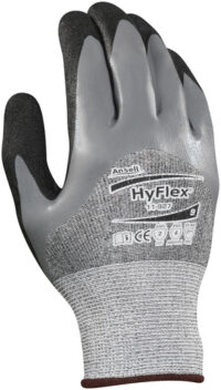 Ansell Size 9 HyFlex® Medium Cut Resistant Gloves With Nitrile Knit Wrist And Polyethylene/Nylon Lining