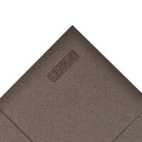 Superior Manufacturing 3" X 3" Black 3/4"  Thick Nitrile And  Rubber 656 Niruﾮ Cushion-Easeﾮ Solid Non-Slip Anti-Fatigue Floor Mat