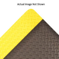 Superior Manufacturing 2" X 75" Black 1" Thick Roll 979 Saddle Traxﾙ Non-Slip Anti-Fatigue Floor Mat