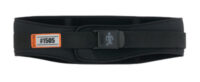 Ergodyne Small Black ProFlexﾮ 1505 Nylon Weight Lifters Style Low Profile Back Support With Buckle Closure And Rubber Track