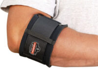Ergodyne X-Large Black ProFlexﾮ 500 Nylon Laminated Neoprene Ambidextrous Elbow Support With Hook And Loop Closure
