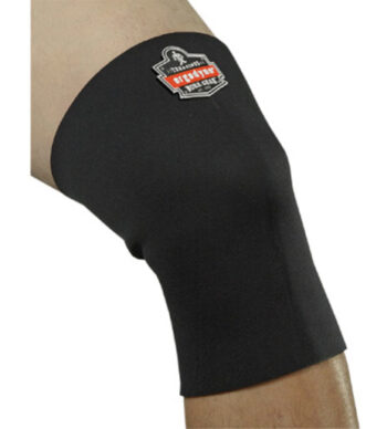 Ergodyne Medium Black ProFlexﾮ 600 Neoprene Ambidextrous Single Layer Knee Sleeve With Hook And Loop Closure