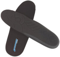 Servusﾮ By Honeywell Size 8 Black 3 5/8" X 1" X 10 3/4" Breath-O-Preneﾮ Replacement Insole With Built-In Heel Cup And Arch Support