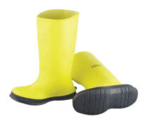 Onguard Industries Size 15 Slicker Yellow 17" PVC And Flex-O-Thane Overboots With Self-Cleaning Cleated Outsole