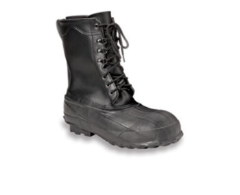 Servus by Honeywell Size 12 Servusﾮ Black Insulated Leather And Rubber Safety Pac Boots With Steel Toe