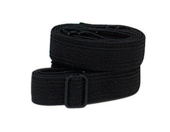Radnorﾮ Black Elastic Goggle Band For Use With Radnorﾮ Chemical Splash Goggles (4 Per Pack)