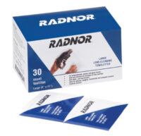 Radnorﾮ 8" X 11" Pre-Moistened Lens Cleaning Towelettes (Individually Package) (30 Per Box)