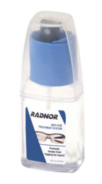 Radnorﾮ 2.5 Ounce Pump Bottle Anti-Fog Treatement System With Buffing Cloth