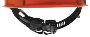 MSA Black Plastic/Nylon 1-Touchﾙ PinLockﾮ Standard Replacement Suspension For Use With V-Gardﾮ 6 1/2" - 8" Caps And Hats