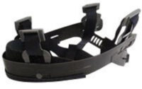 MSA Gray Plastic/Nylon Staz-Onﾮ Standard Replacement 4 Point Suspension For Use With V-Gardﾮ 6 1/2" - 8" Caps And Hats