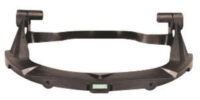 MSA Black Plastic V-Gardﾮ Standard Visor Frame With 3 Point Suspension For Use With Standard Series Hard Hats