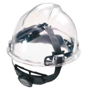 MSA Plastic/Nylon Fas-Tracﾮ III Replacement 4 Point Ratchet Suspension With Flush Rear Lug Attachment And 3 Level Nape Strap For Use With Thermalgard And Topgardﾮ Helmets