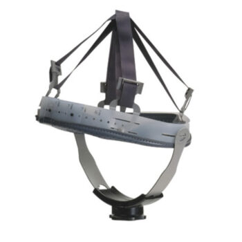 MSA Gray Plastic/Nylon Replacement 4 Point Swing Ratchet Suspension For Use With V-Gardﾮ Caps And Hats