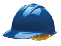 Bullardﾮ Blue HDPE Cap Style Hard Hat With 6 Point Rachet Suspension