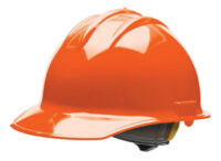 Bullardﾮ Orange HDPE Cap Style Hard Hat With 6 Point Rachet Suspension