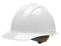 Bullardﾮ White HDPE Cap Style Hard Hat With 6 Point Rachet Suspension