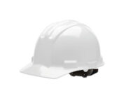Bullardﾮ White HDPE Cap Style Hard Hat With 4 Point Pinlock Suspension