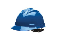 Bullardﾮ Blue HDPE Cap Style Hard Hat With 4 Point Pinlock Suspension
