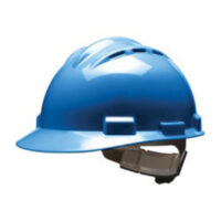 Bullardﾮ Blue HDPE Cap Style Hard Hat With 4 Point Rachet Suspension