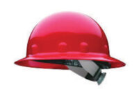 Fibre-Metalﾮ by Honeywell Red E1 Thermoplastic Full Brim Hard Hat With SwingStrapﾙ 8 Point Suspension