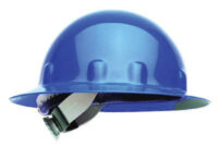 Fibre-Metalﾮ by Honeywell Blue E1 Thermoplastic Full Brim Hard Hat With SwingStrapﾙ 8 Point Suspension
