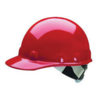 Fibre-Metalﾮ by Honeywell Red E2 Thermoplastic Cap Style Hard Hat With SwingStrapﾙ 8 Point Suspension