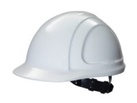 Northﾮ By Honeywell White North Zoneﾙ HDPE Cap Style Hard Hat With 4 Point Ratchet Suspension, Accessory Slots And Removable Brow Pad