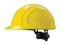 Northﾮ By Honeywell Yellow North Zoneﾙ HDPE Cap Style Hard Hat With 4 Point Ratchet Suspension, Accessory Slots And Removable Brow Pad