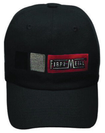 Fibre-Metalﾮ by Honeywell Black Homerunﾙ Cotton Thermoplastic Cap Style Bump Cap With Ratchet Suspension