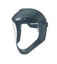 Uvexﾮ by Honeywell Bionicﾮ Black Matte Dual Position Headgear With Clear Uncoated Polycarbonate Faceshield And Built-In Chin Guard