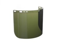 Kimberly-Clark Professional* Jackson Safety* 26262 Model F50 8" X 15 1/2" X .06" Green Shade 3 Unbound Polycarbonate Faceshield For Use With Headgear