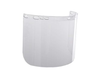 Kimberly-Clark Professional* Jackson Safety* Model F50 8" X 15 1/2" X .06" Clear Unbound Polycarbonate Faceshield For Use With Headgear