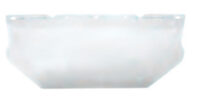 MSA V-Gardﾮ 8" X 17" X .04" Clear Polycarbonate Contoured Facesheild