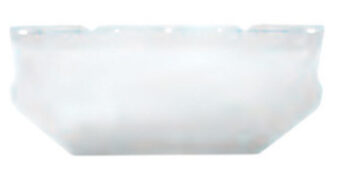 MSA V-Gardﾮ 8" X 17" X .04" Clear Polycarbonate Contoured Facesheild