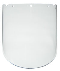MSA 8" X 17" X 0.098" Clear Proprionate Chemical Splash Visor For V-Gardﾮ System Frames