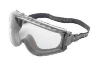 Uvexﾮ by Honeywell Stealthﾮ Impact Chemical Splash Goggles With Teal And Gray Frame, Clear Uvextremeﾮ Anti-Fog Lens And Neoprene Headband