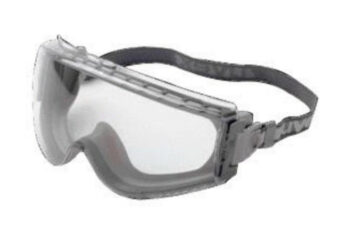 Uvexﾮ by Honeywell Stealthﾮ Impact Chemical Splash Goggles With Teal And Gray Frame, Clear Uvextremeﾮ Anti-Fog Lens And Neoprene Headband