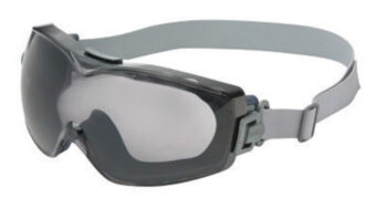 Uvexﾮ by Honeywell Stealthﾮ Over The Glasses Goggles With Navy Wrap-Around Frame, Standard Gray Dura-Stremeﾮ Anti-Fog Anti-Scratch Lens And Neoprene Headband