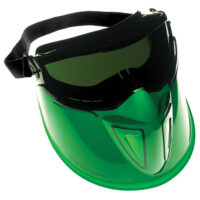 Kimberly-Clark Professional* Jackson Safety* V90 Shield Monogoggle* XTR Indirect Vent Goggles With Black Frame, IRUV Shade 5.0 Anti-Fog Lens And Polycarbonate Face Shield