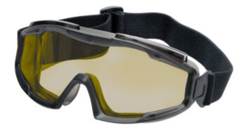 Radnorﾮ Indirect Vent Splash Goggles With Gray Low Profile Frame And Amber Lens