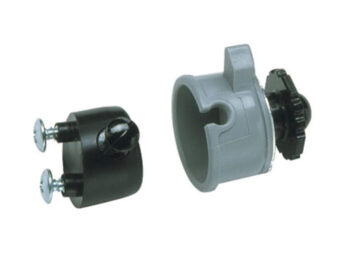 Fibre-Metalﾮ By Honeywell Black And Gray Nylon Quick-Lokﾙ Complete Adapter Kit With Cap Components And Cup Sessions For Use With Welding Helmet