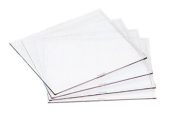 Radnorﾮ 4 1/2" X 5 1/4" Polycarbonate Safety Plate